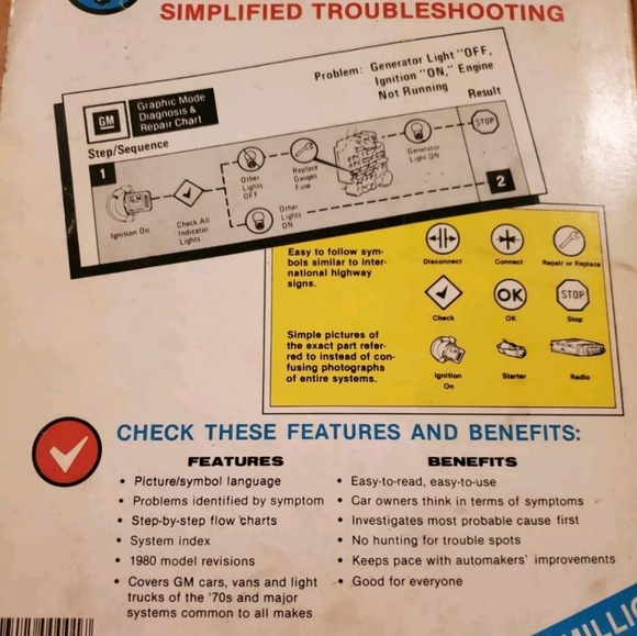 1978 GENERAL MOTORS DIAGNOSTIC AND REPAIR MANUAL 4TH EDITION - Picture 2 of 3